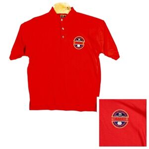Kalik Beer Of The Bahamas Polo Shirt Mens XL Preppy Casual‎ Island Resort Wear